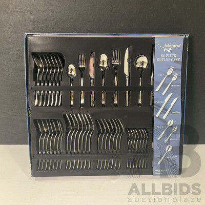 Belle Amara 56 Piece Cutlery Set