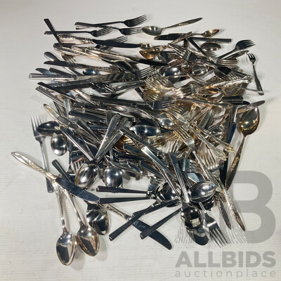 Collection of Stainless Steel Cutlery