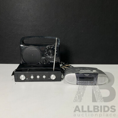 Collection of Three Radios