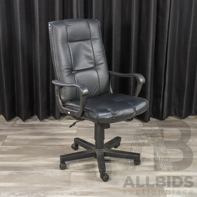 Modern Leather Desk Chair