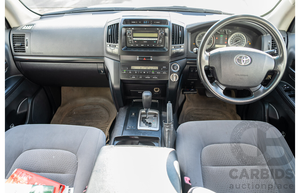 10/2007 Toyota Landcruiser GXL (4x4) VDJ200R 4d Wagon Silver Twin-turbo Diesel 4.5L