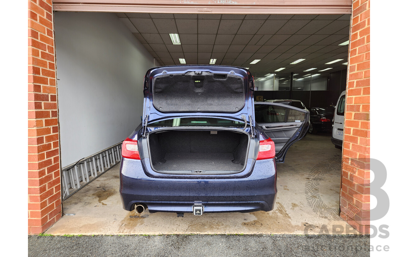 03/2016 Subaru Liberty 2.5i Premium MY16 4d Sedan Blue 2.5L
