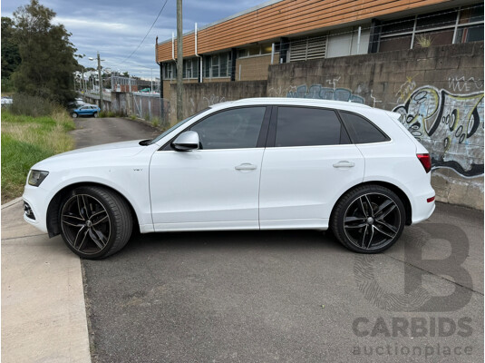 1662435 · 06/2016 Audi SQ5 3.0 TDI QUATTRO AWD 8R MY16 UPGRADE 5D Wagon White Turbo Diesel 3.0L