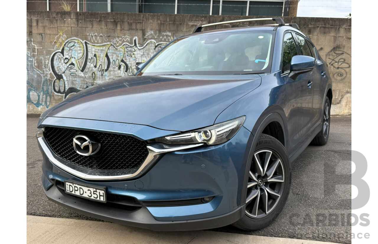 06/2017 Mazda Cx-5 GT (4x4) AWD MY17.5 (KF SERIES 2) 4D Wagon Blue Turbo Diesel 2.2L