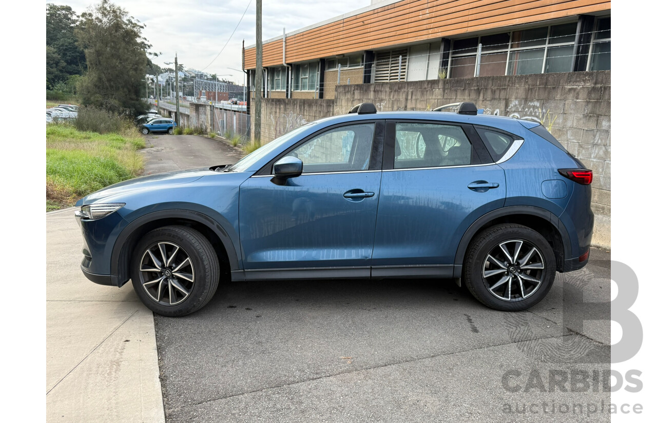 06/2017 Mazda Cx-5 GT (4x4) AWD MY17.5 (KF SERIES 2) 4D Wagon Blue Turbo Diesel 2.2L