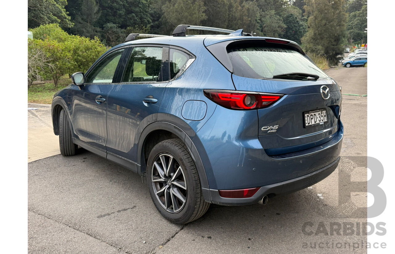 06/2017 Mazda Cx-5 GT (4x4) AWD MY17.5 (KF SERIES 2) 4D Wagon Blue Turbo Diesel 2.2L