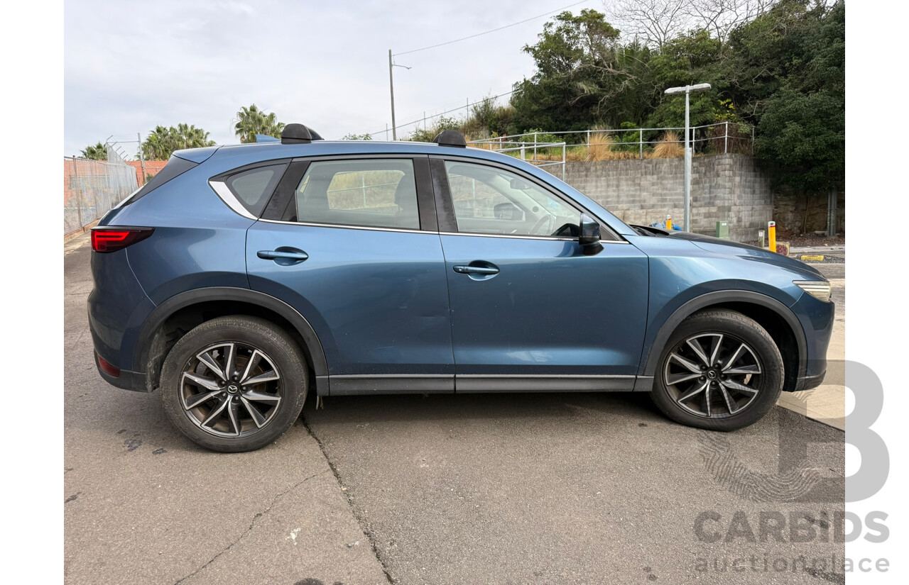 06/2017 Mazda Cx-5 GT (4x4) AWD MY17.5 (KF SERIES 2) 4D Wagon Blue Turbo Diesel 2.2L