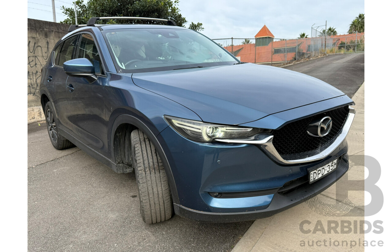 06/2017 Mazda Cx-5 GT (4x4) AWD MY17.5 (KF SERIES 2) 4D Wagon Blue Turbo Diesel 2.2L