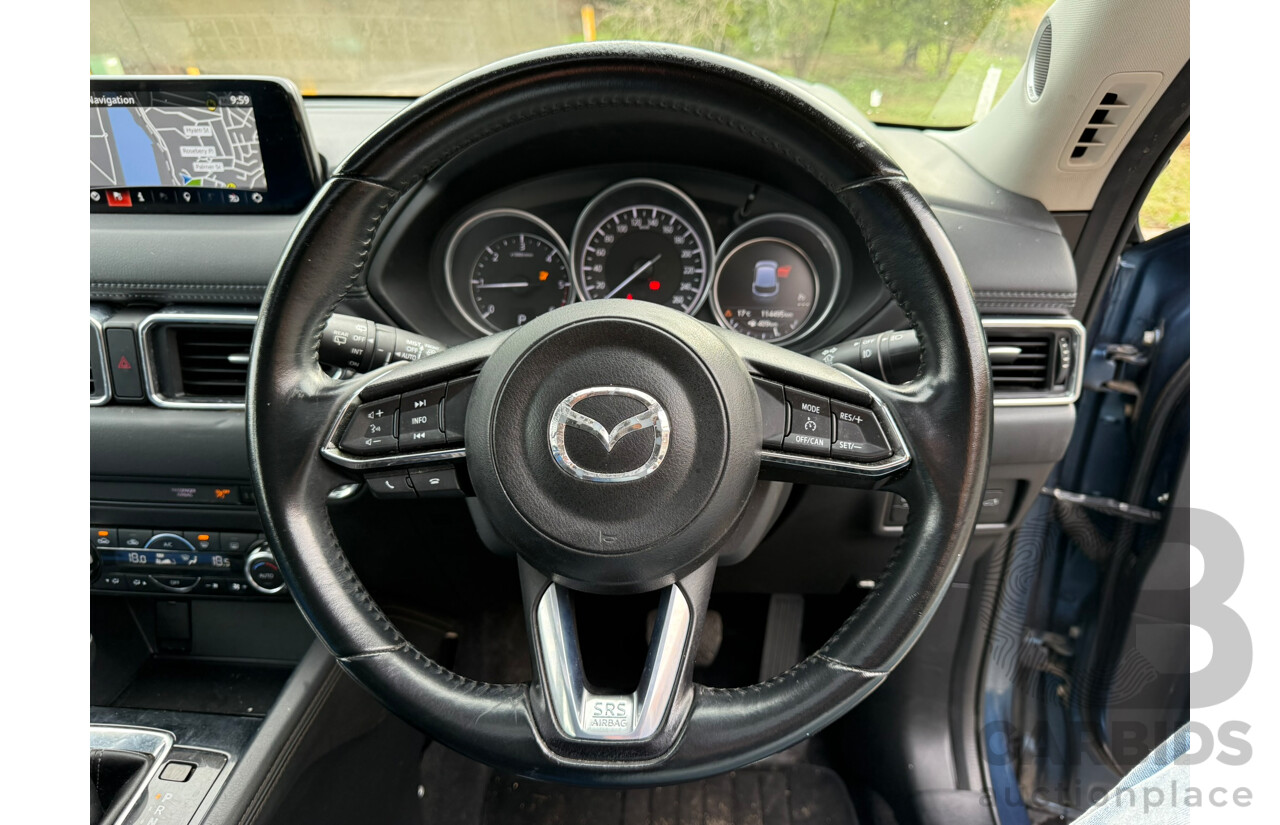 06/2017 Mazda Cx-5 GT (4x4) AWD MY17.5 (KF SERIES 2) 4D Wagon Blue Turbo Diesel 2.2L