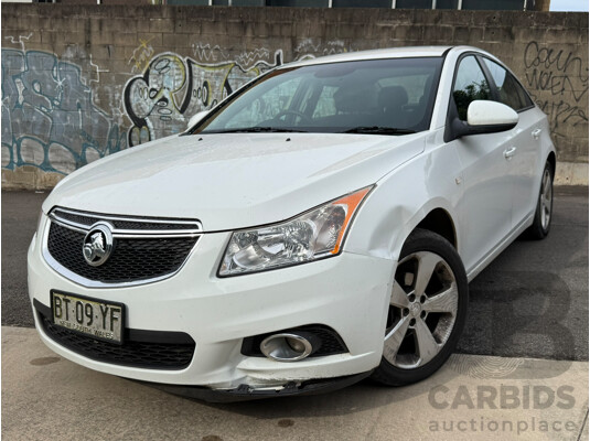03/2013 Holden Cruze CD FWD JH MY13 4D Sedan White 1.8L