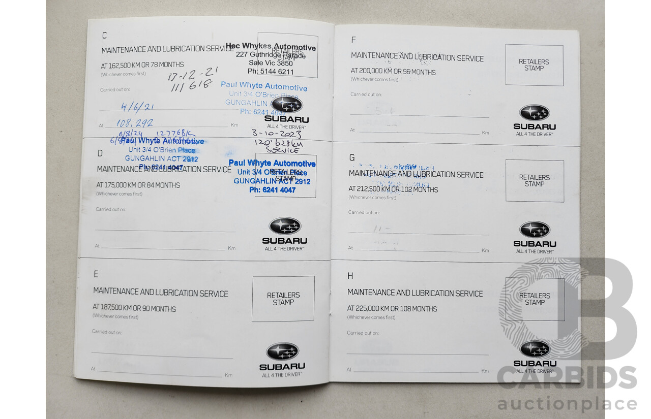 04/2013 Subaru XV 2.0i-S MY13 4d Wagon Silver 2.0L