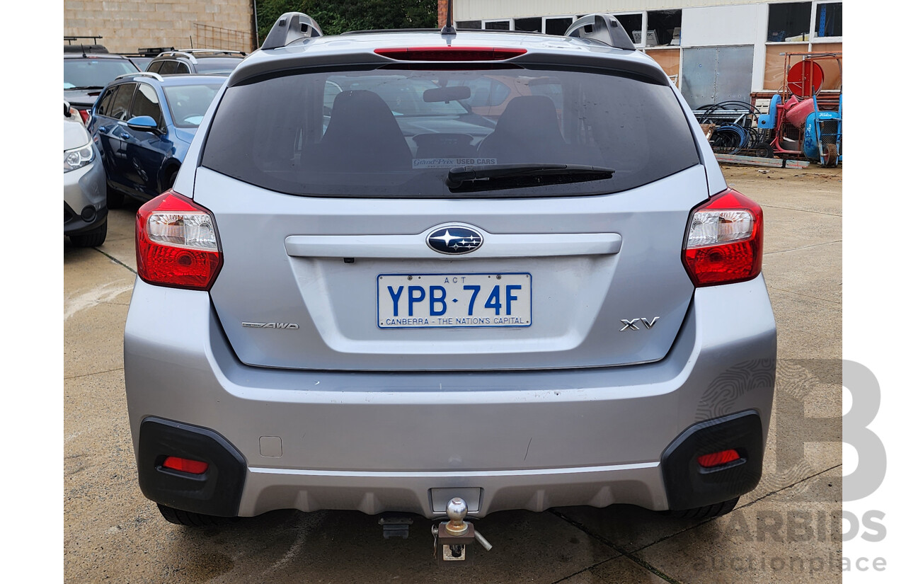 04/2013 Subaru XV 2.0i-S MY13 4d Wagon Silver 2.0L