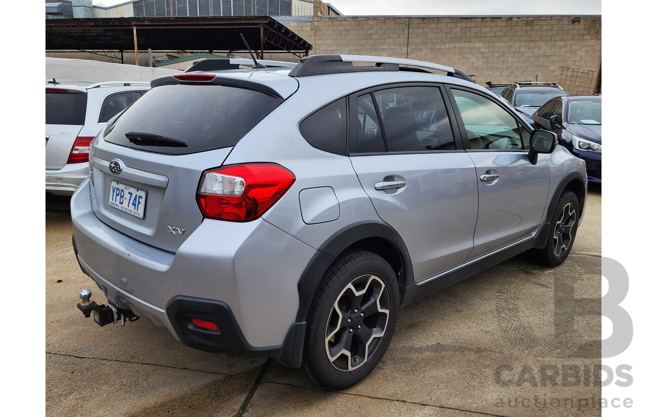 04/2013 Subaru XV 2.0i-S MY13 4d Wagon Silver 2.0L
