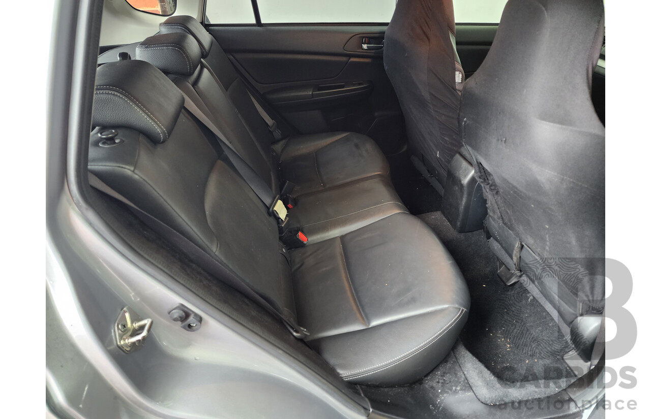 04/2013 Subaru XV 2.0i-S MY13 4d Wagon Silver 2.0L