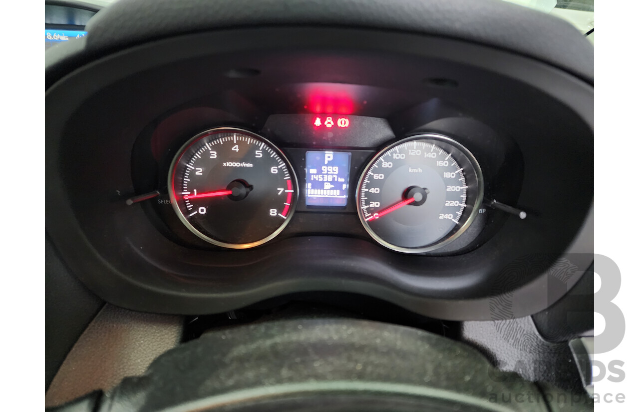 04/2013 Subaru XV 2.0i-S MY13 4d Wagon Silver 2.0L