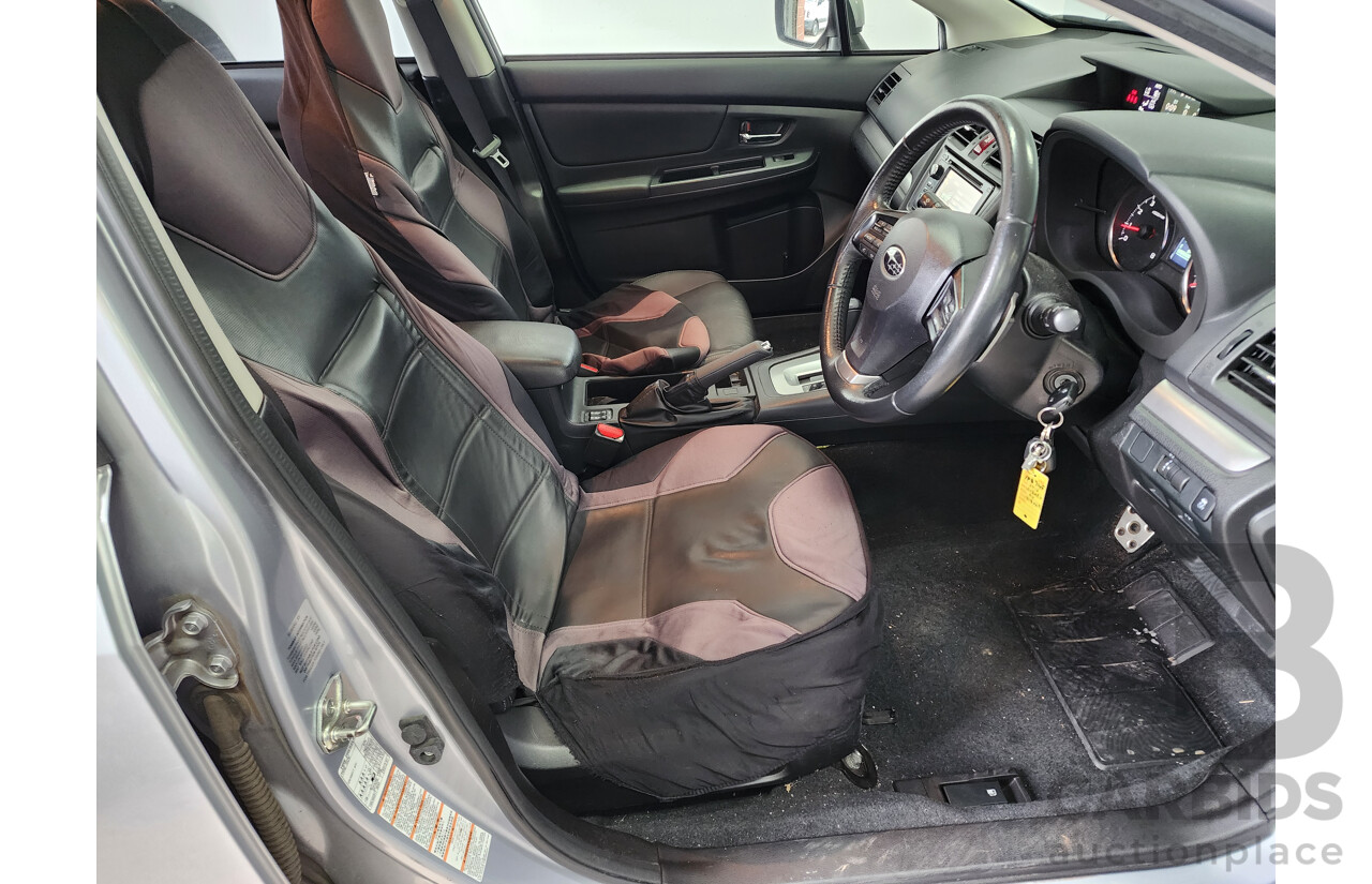 04/2013 Subaru XV 2.0i-S MY13 4d Wagon Silver 2.0L