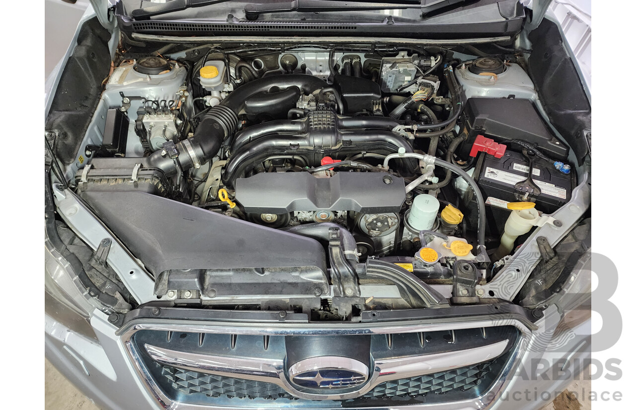 04/2013 Subaru XV 2.0i-S MY13 4d Wagon Silver 2.0L