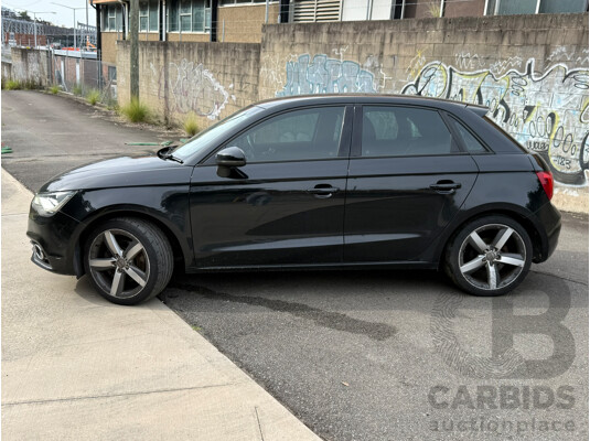 1662446 · 03/2014 Audi A1 SPORTBACK 1.4 TFSI AMBITION FWD 8X MY14 5D Hatchback Black 1.4L