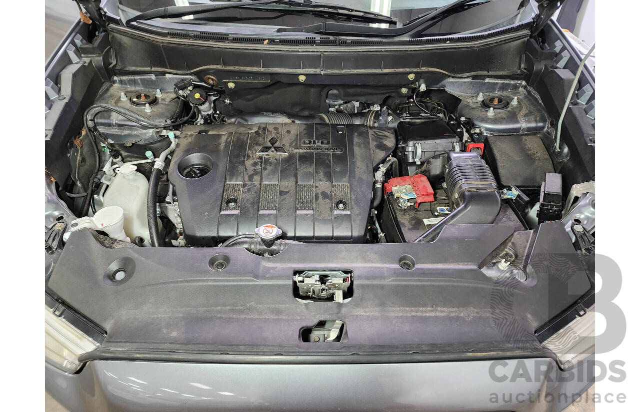 07/2013 Mitsubishi ASX (4wd) XB MY13 4d Wagon Grey 2.3L