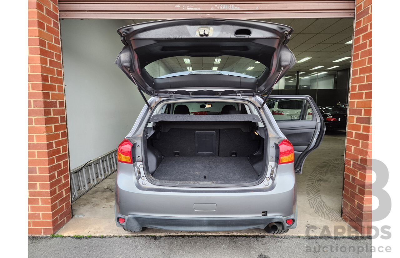 07/2013 Mitsubishi ASX (4wd) XB MY13 4d Wagon Grey 2.3L