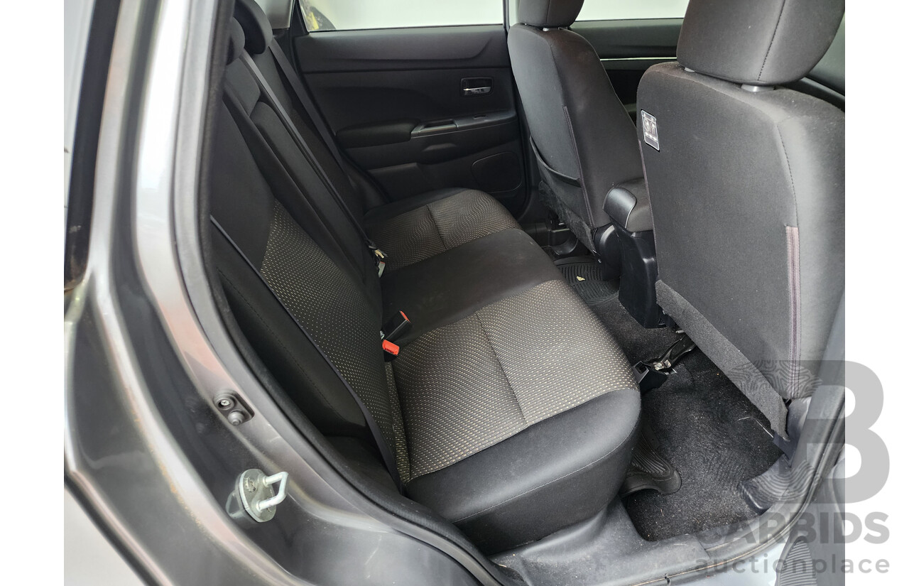 07/2013 Mitsubishi ASX (4wd) XB MY13 4d Wagon Grey 2.3L