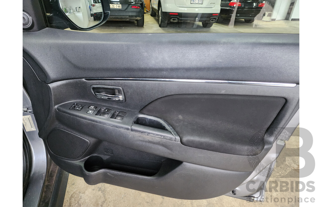 07/2013 Mitsubishi ASX (4wd) XB MY13 4d Wagon Grey 2.3L