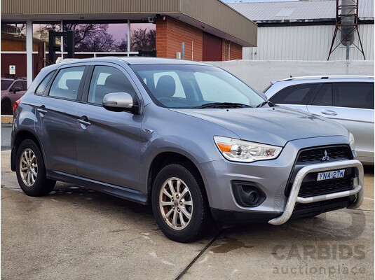 07/2013 Mitsubishi ASX (4wd) XB MY13 4d Wagon Grey 2.3L