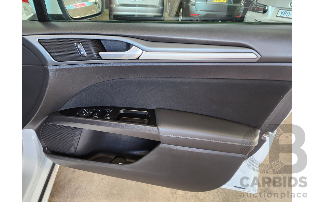 07/2015 Ford Mondeo Ambiente TDCi MD 4d Wagon White 2.0L