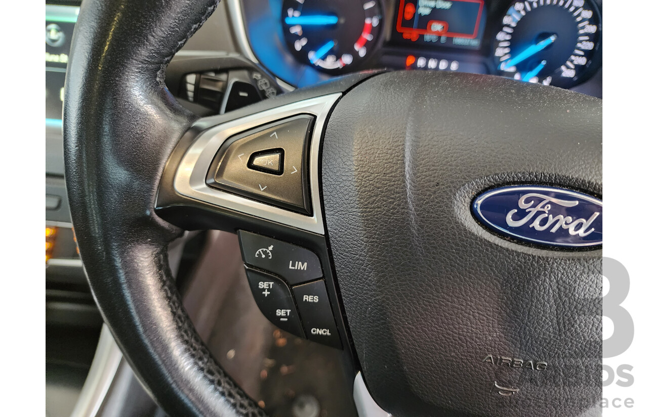 07/2015 Ford Mondeo Ambiente TDCi MD 4d Wagon White 2.0L