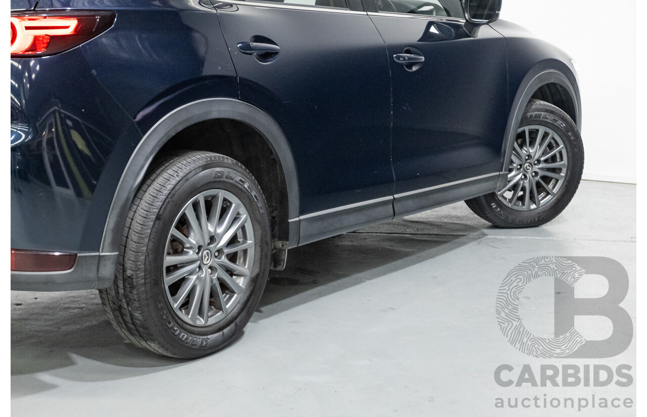 5/2018 Mazda CX-5 Touring (AWD) MY18 KF Series 2 4d Wagon Deep Crystal Blue 2.5L