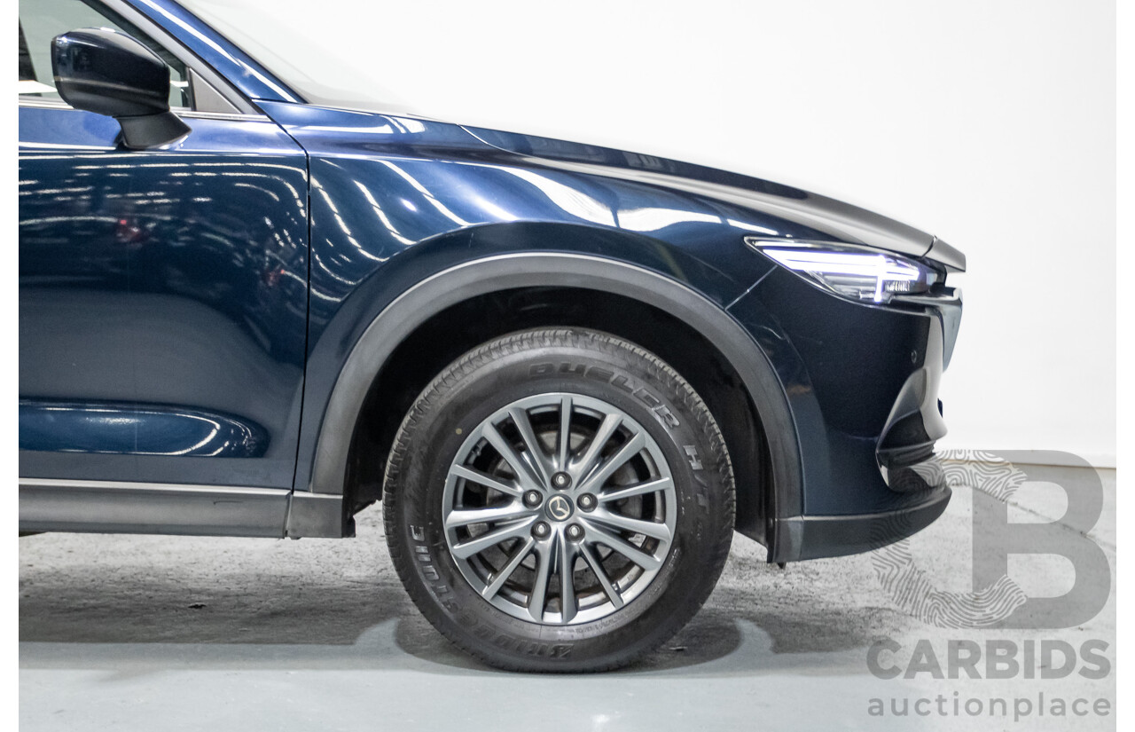 5/2018 Mazda CX-5 Touring (AWD) MY18 KF Series 2 4d Wagon Deep Crystal Blue 2.5L