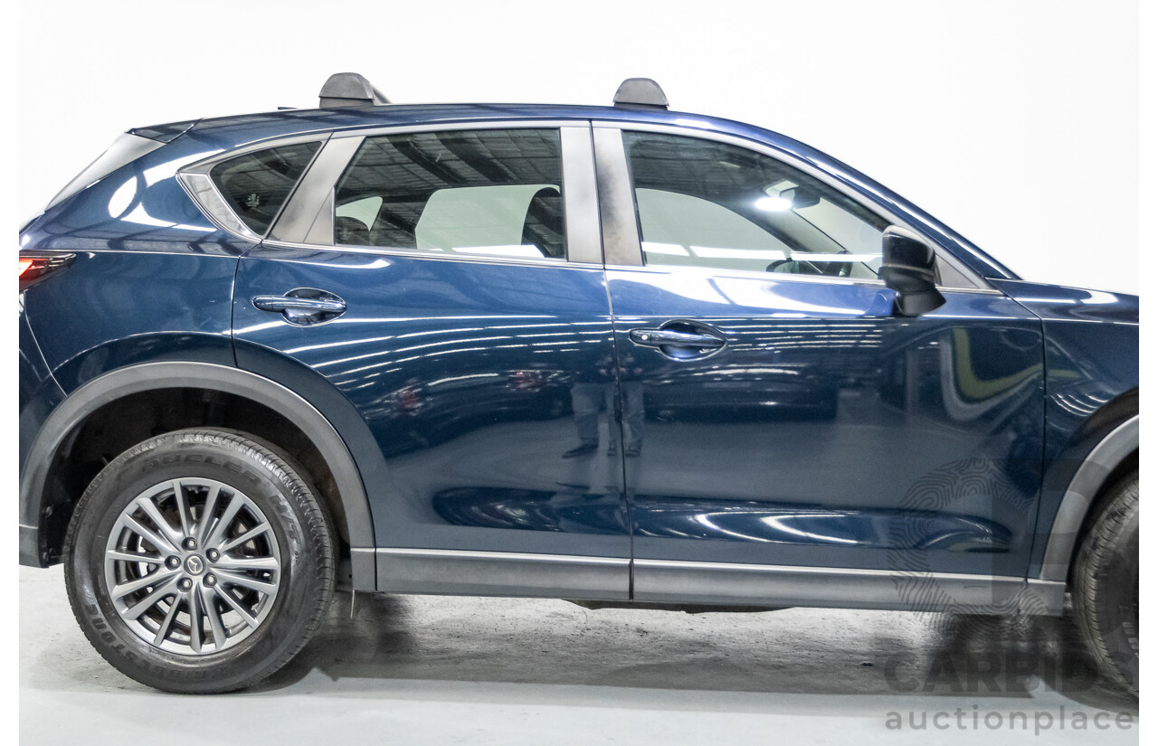 5/2018 Mazda CX-5 Touring (AWD) MY18 KF Series 2 4d Wagon Deep Crystal Blue 2.5L
