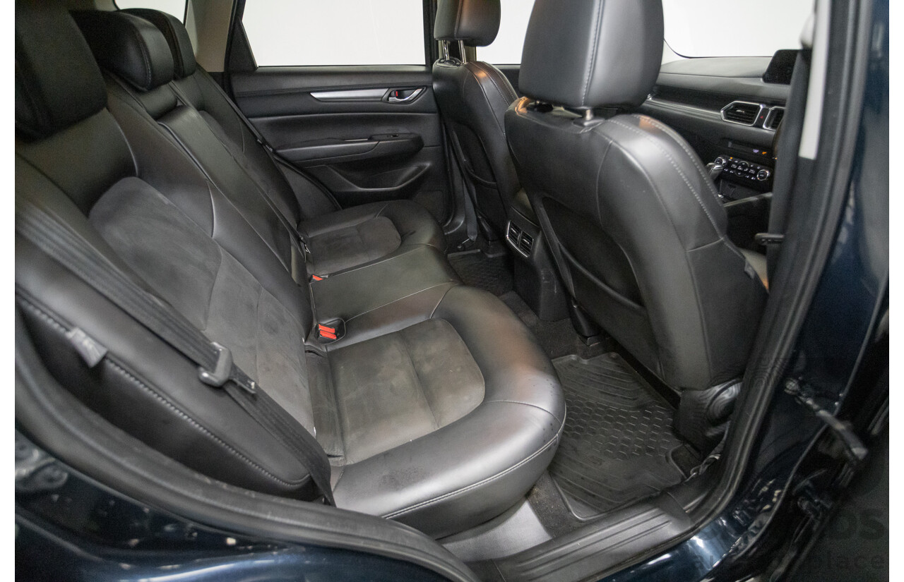 5/2018 Mazda CX-5 Touring (AWD) MY18 KF Series 2 4d Wagon Deep Crystal Blue 2.5L