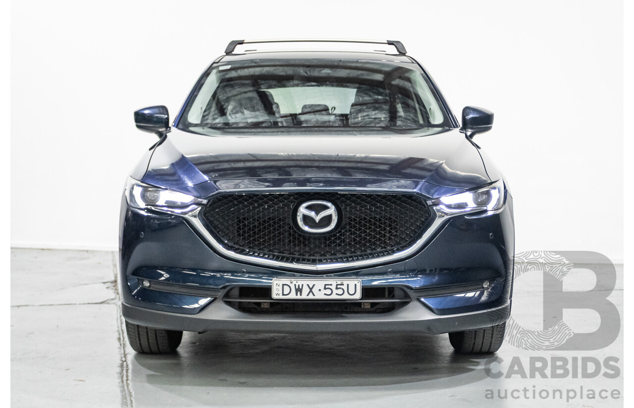 5/2018 Mazda CX-5 Touring (AWD) MY18 KF Series 2 4d Wagon Deep Crystal Blue 2.5L