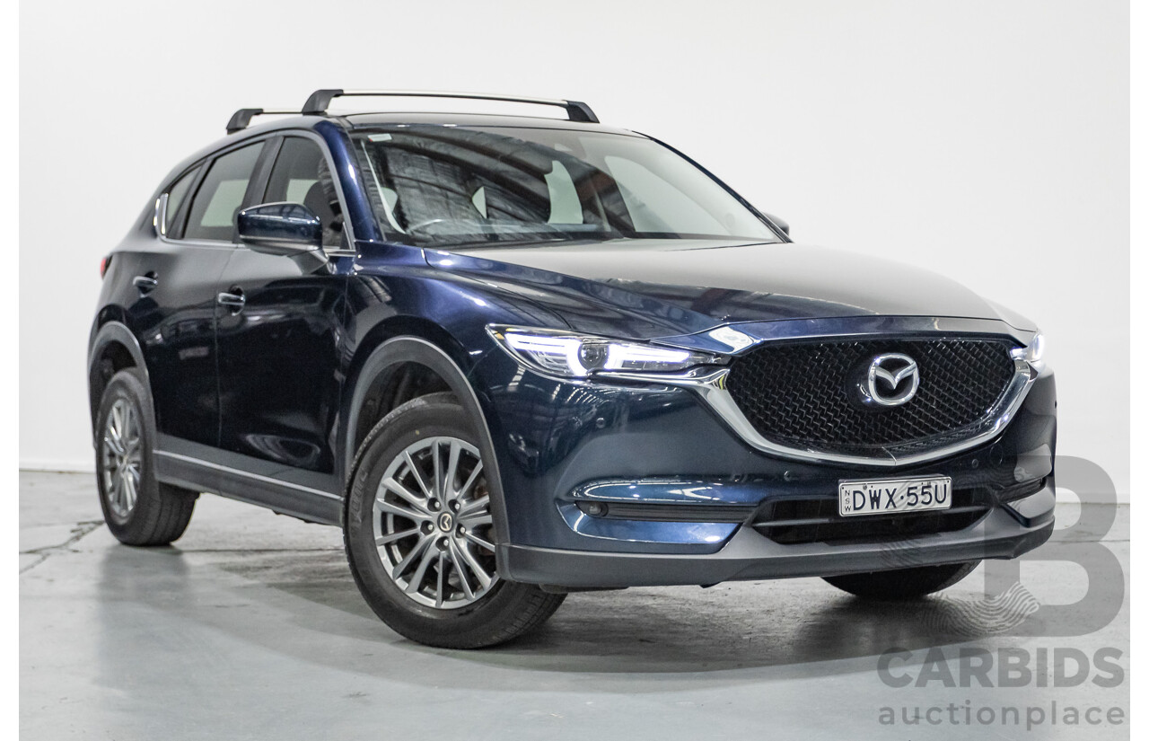 5/2018 Mazda CX-5 Touring (AWD) MY18 KF Series 2 4d Wagon Deep Crystal Blue 2.5L