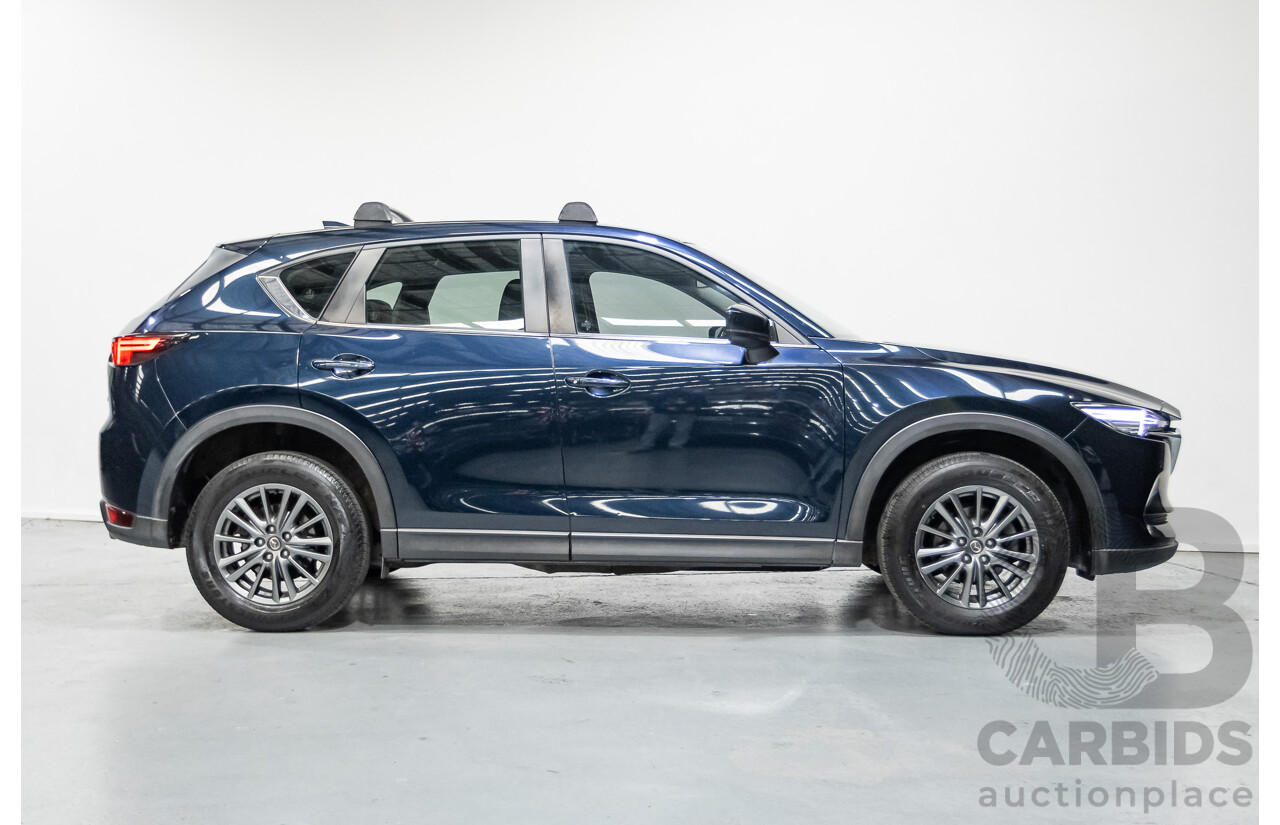 5/2018 Mazda CX-5 Touring (AWD) MY18 KF Series 2 4d Wagon Deep Crystal Blue 2.5L