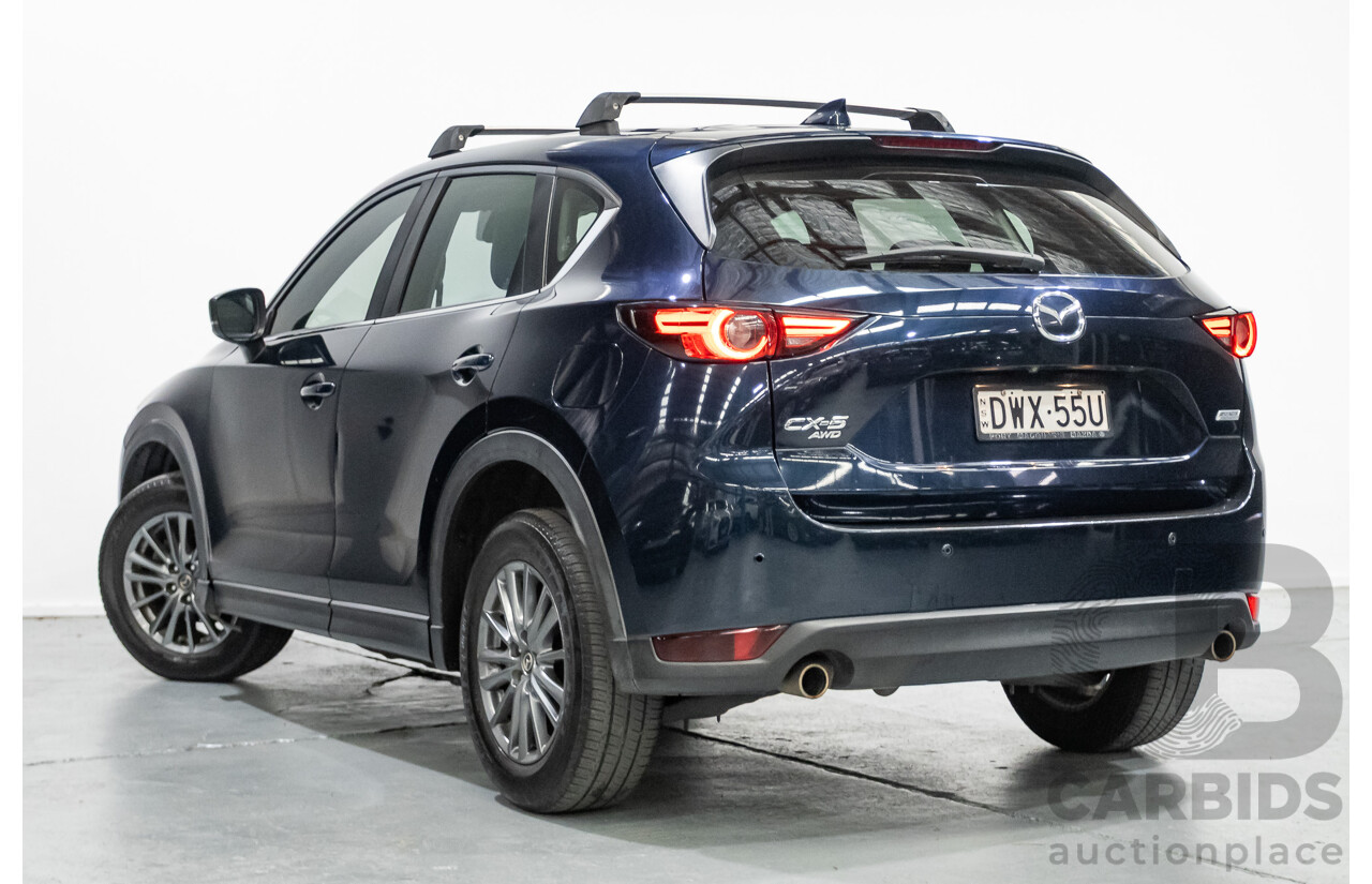 5/2018 Mazda CX-5 Touring (AWD) MY18 KF Series 2 4d Wagon Deep Crystal Blue 2.5L