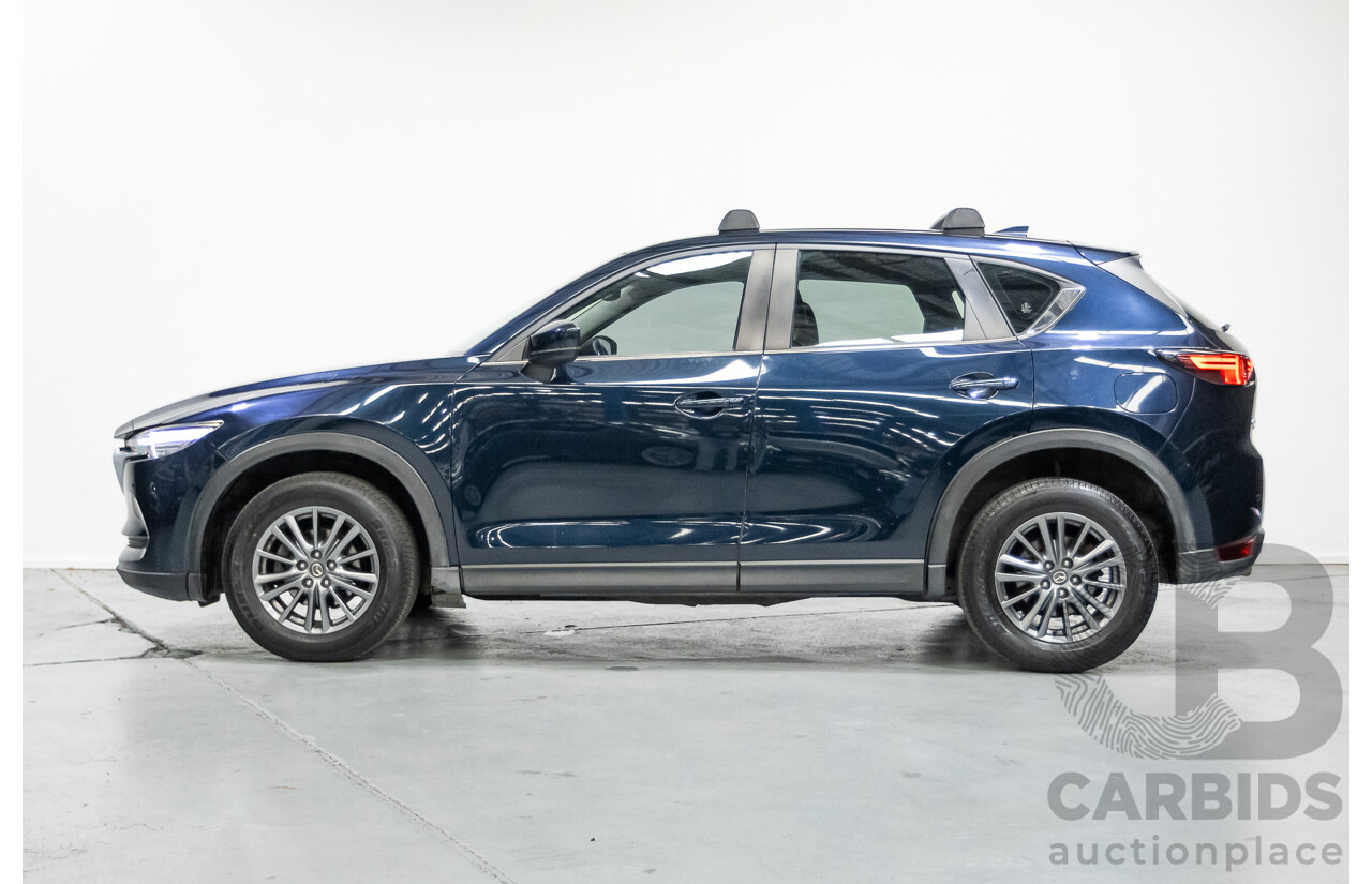 5/2018 Mazda CX-5 Touring (AWD) MY18 KF Series 2 4d Wagon Deep Crystal Blue 2.5L