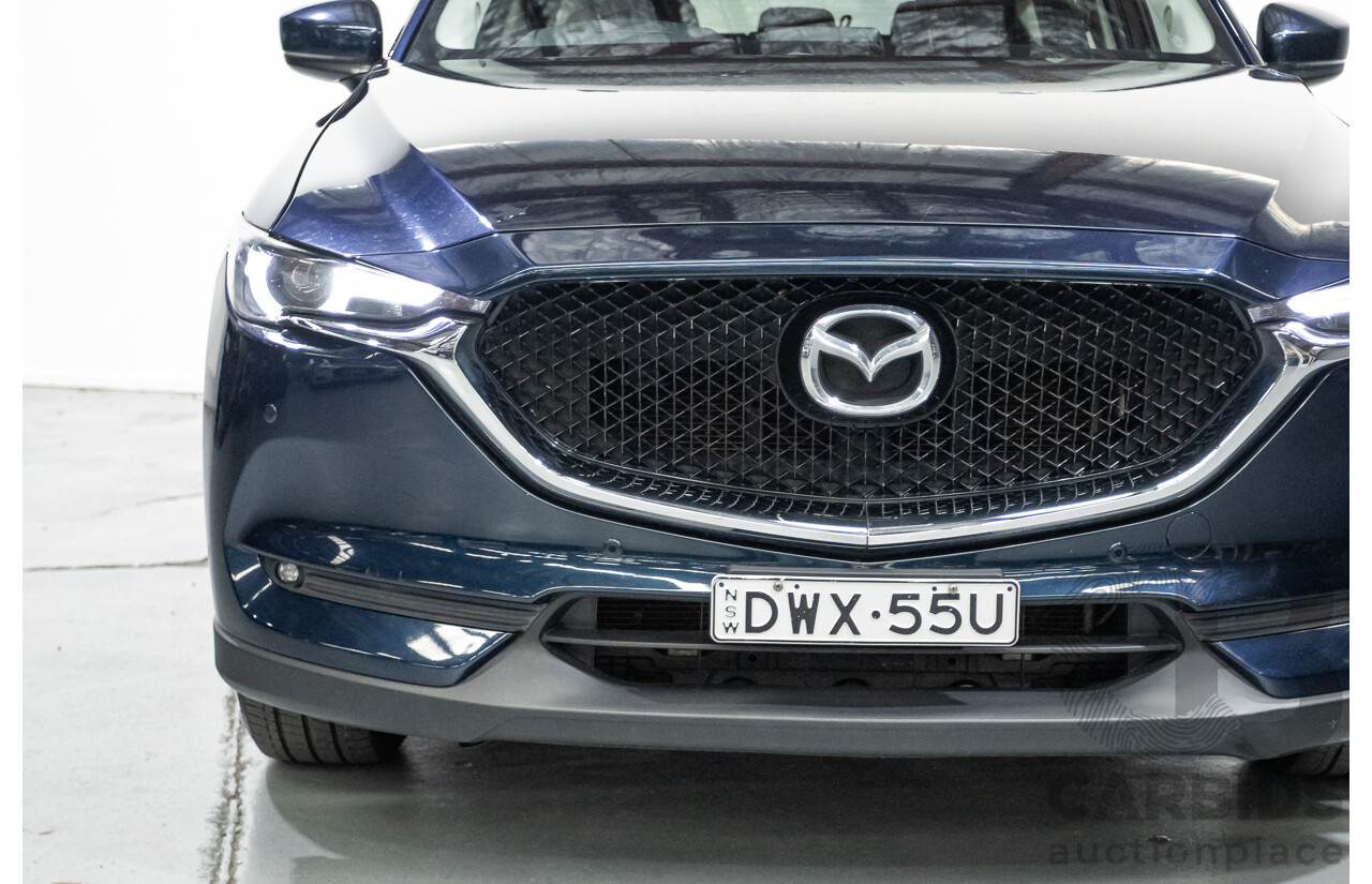 5/2018 Mazda CX-5 Touring (AWD) MY18 KF Series 2 4d Wagon Deep Crystal Blue 2.5L