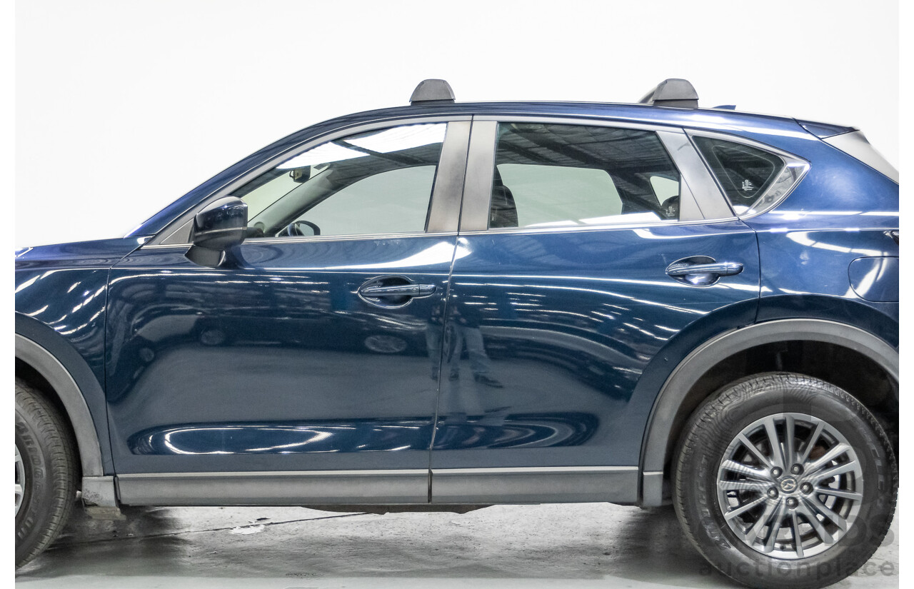 5/2018 Mazda CX-5 Touring (AWD) MY18 KF Series 2 4d Wagon Deep Crystal Blue 2.5L