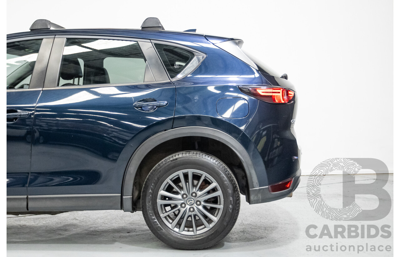 5/2018 Mazda CX-5 Touring (AWD) MY18 KF Series 2 4d Wagon Deep Crystal Blue 2.5L