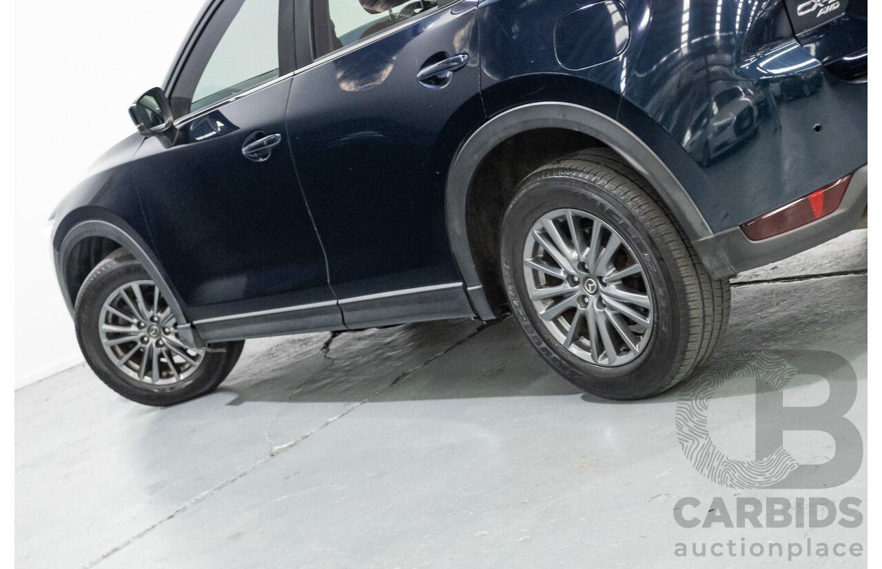 5/2018 Mazda CX-5 Touring (AWD) MY18 KF Series 2 4d Wagon Deep Crystal Blue 2.5L