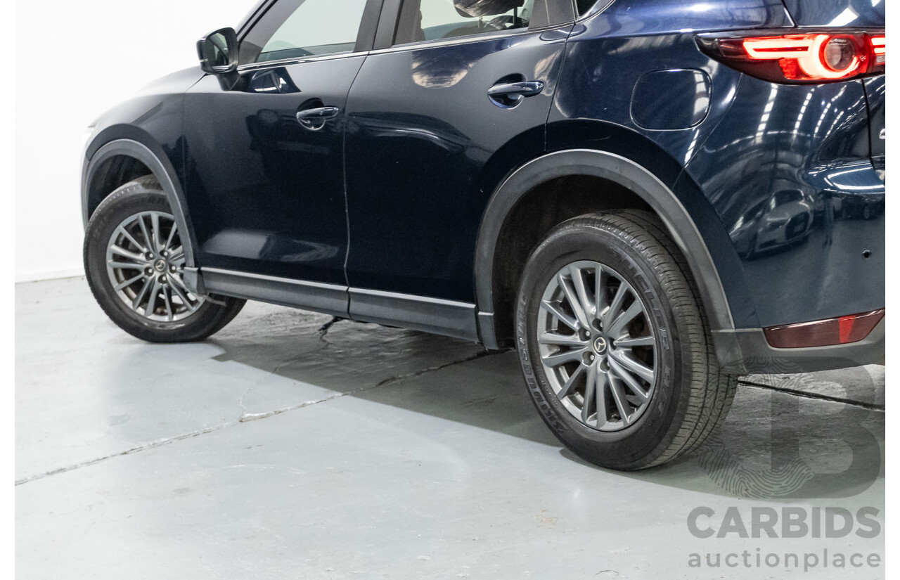 5/2018 Mazda CX-5 Touring (AWD) MY18 KF Series 2 4d Wagon Deep Crystal Blue 2.5L