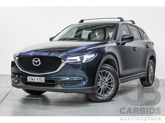 5/2018 Mazda CX-5 Touring (AWD) MY18 KF Series 2 4d Wagon Deep Crystal Blue 2.5L
