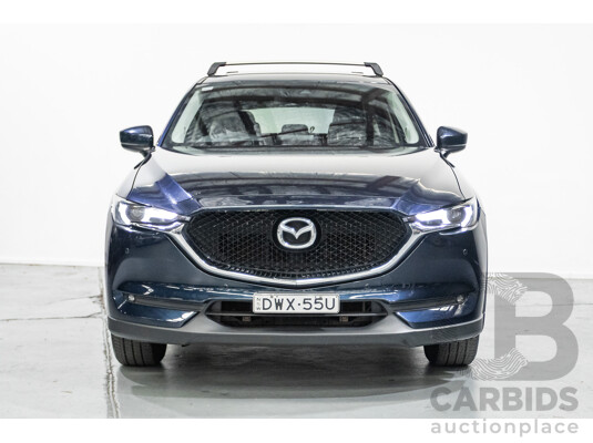 1663081 · 5/2018 Mazda CX-5 Touring (AWD) MY18 KF Series 2 4d Wagon Deep Crystal Blue 2.5L