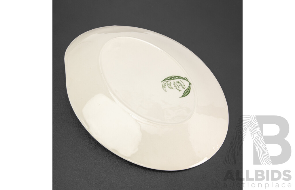 Large Ceramic Clarice Cliff 'Lily of the Valley' Royal Staffordshire Ceramic Platter