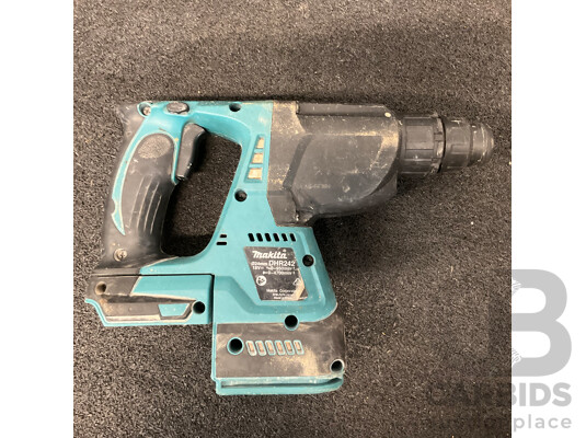 1662898 · MAKITA 18V Rotary Hammer Drill (DHR242)  - Skin Only