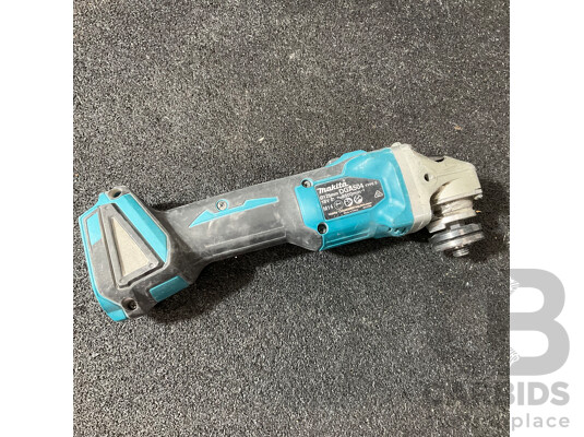 1664000 · MAKITA 18V LXT Brushless Angle Grinder (DGA504) - Skin Only