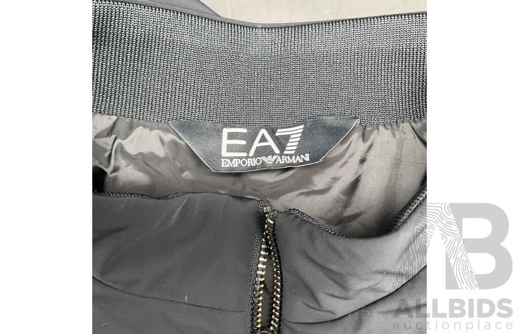 EA7 Black Light Jacket Branded Emporio Armani