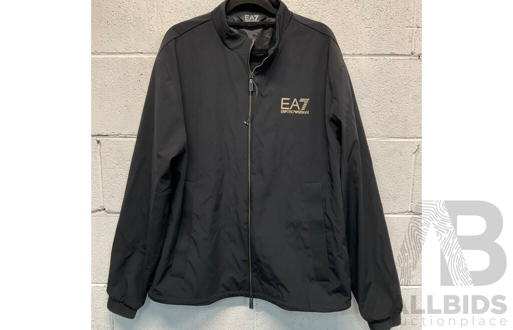 EA7 Black Light Jacket Branded Emporio Armani